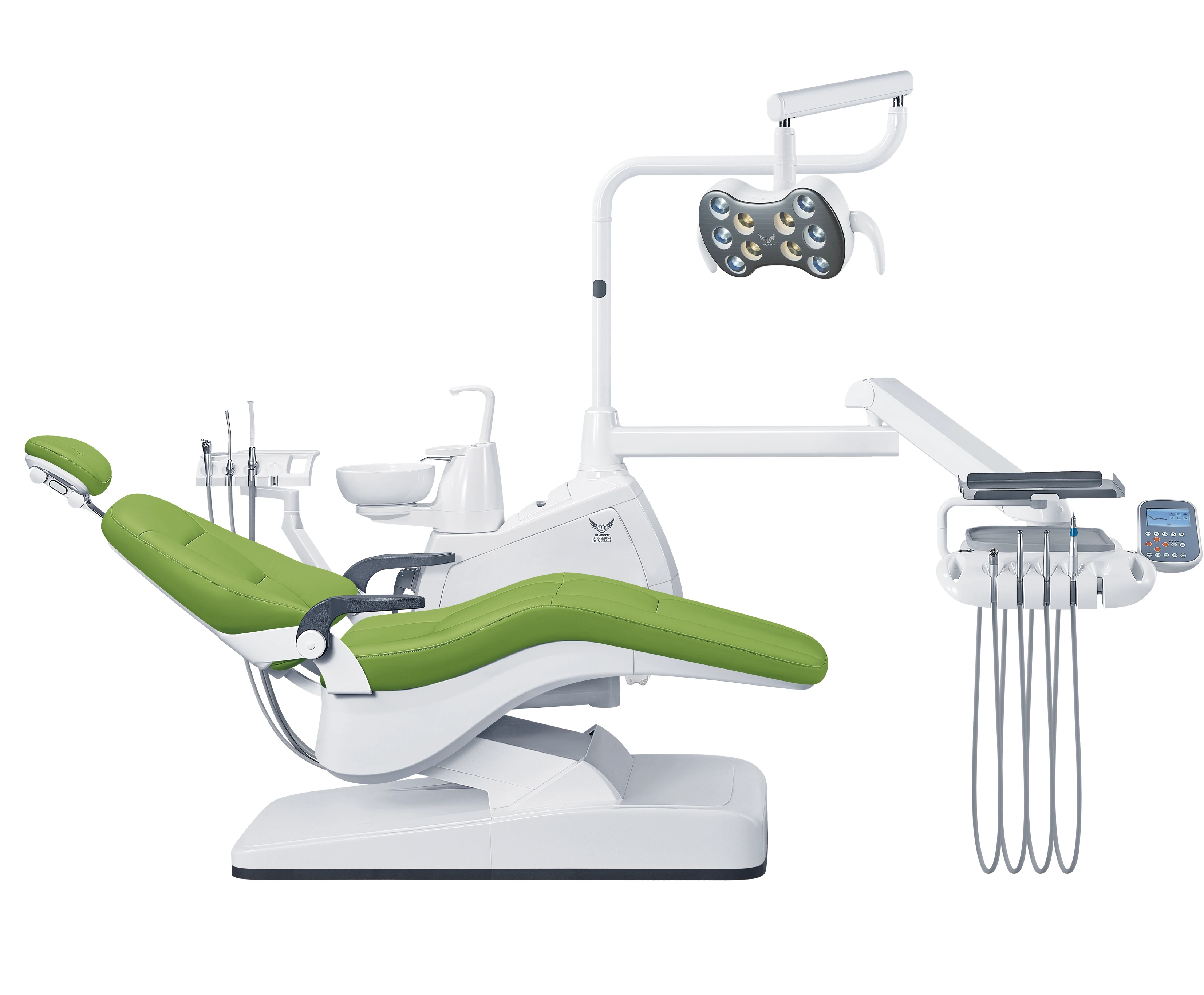 Premium Dental Chair with Imported Solenoid Valves & Quick-Release Access Panels