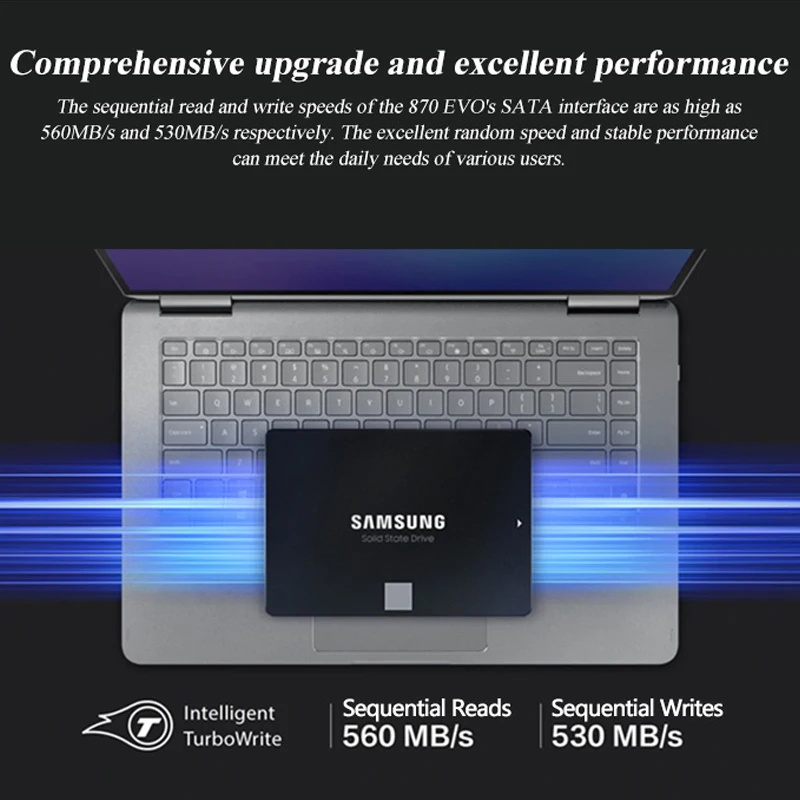 Samsung 1TB 2TB SSD 870 EVO SATA Internal Solid State Drive