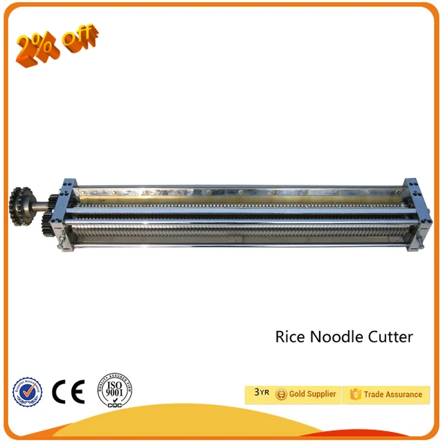 Hot Sales CNC Machining Rice Noodle KUEH TEOW Cutter of Ramen Making Machine