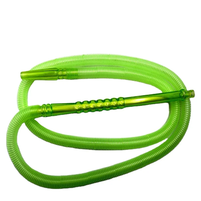 Factory Direct 1.5m or 1.8m Colorful Customized logo Luxury Smoking Accessories Plastic Disposable Hookah Hose