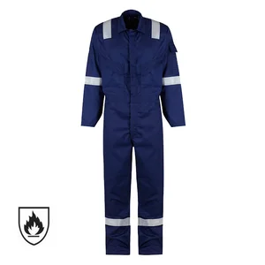 Hot Sale EN 11612 NFPA 2112 Flame Resistant Oil Rig Oil Refinery Workwear Oil and Gas Uniform