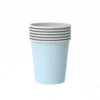 Blu: bicchiere di carta*10 pezzi