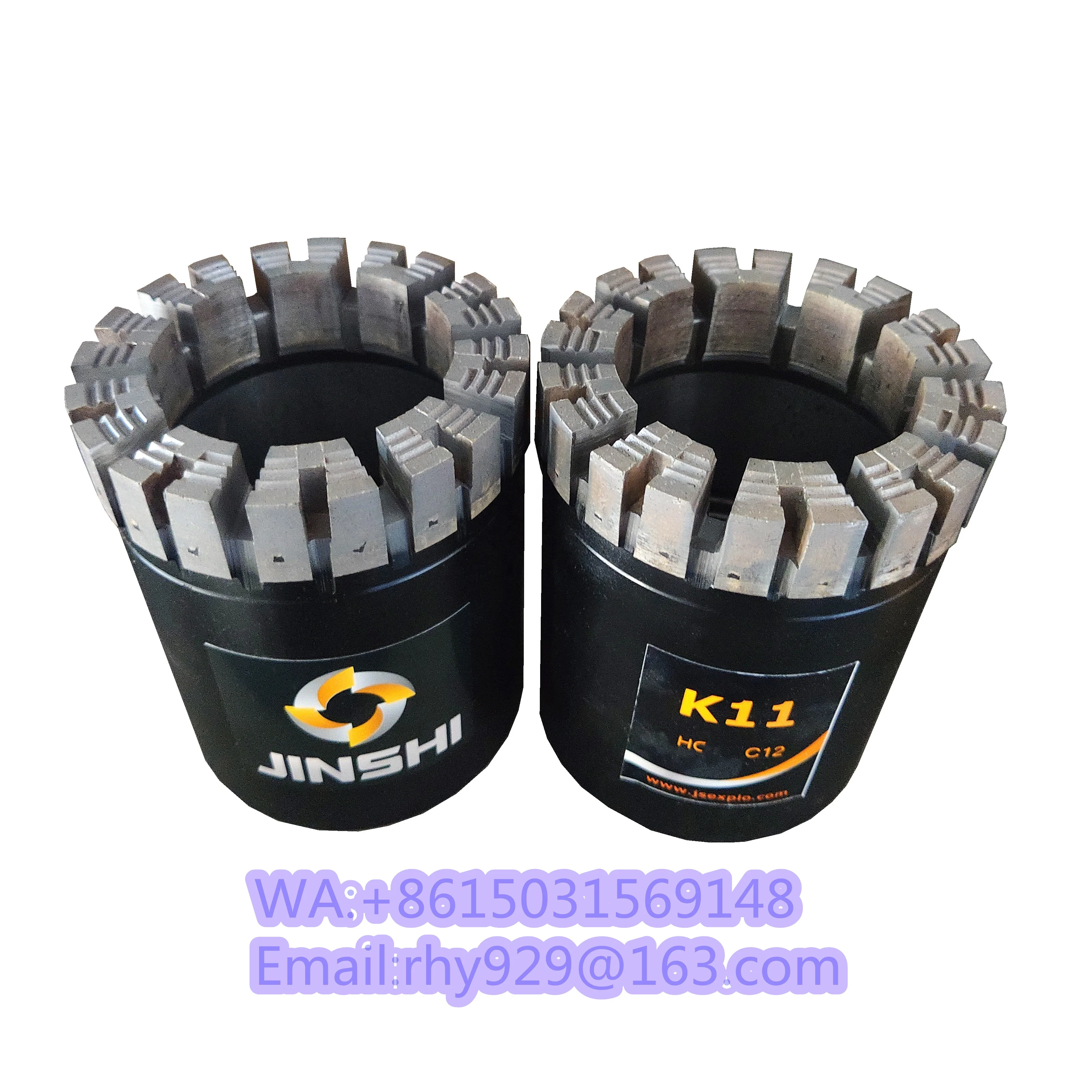 Impregnated Diamond Core Drill Bits BQ,NQ,HQ for Hard Rock