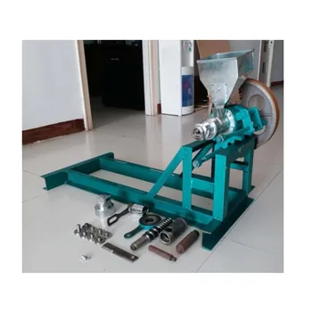 Good performance food twin screw extruder with 3 zone machine extruder small puffed maize snacks food extruder machine