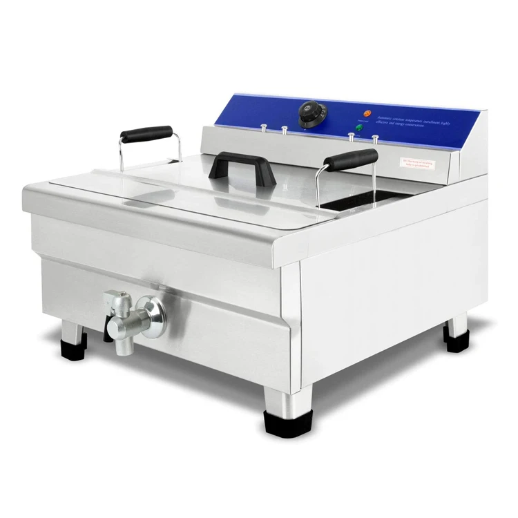 High-accuracy Large Capacity 20L Donut Fryer Commercial Electric Tornado Potato/Donut/Funnel Cake Deep Fryer