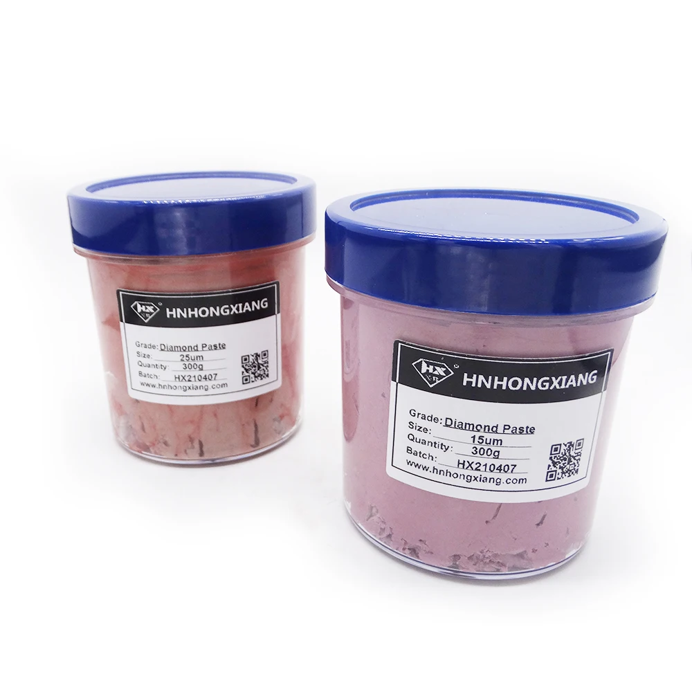 China Factory Glass Abrasive Polishing Compound W28 Diamond Micron Powder Lapping Paste