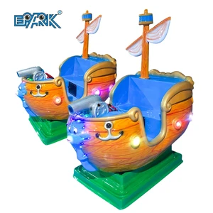 Kids Swing Ride Coin Operated Fiberglass Kiddie Rides Video Game Machine