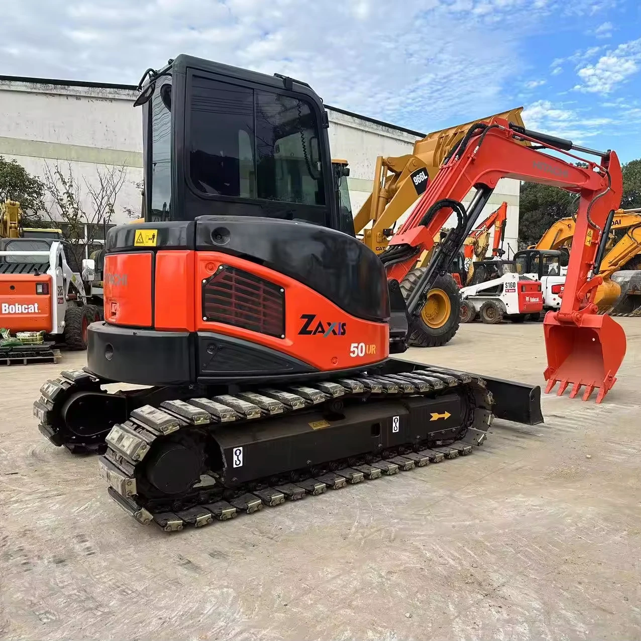 EPA Certificate Used Hitachi Zx50U-2 5 Ton Crawler Excavator Made
