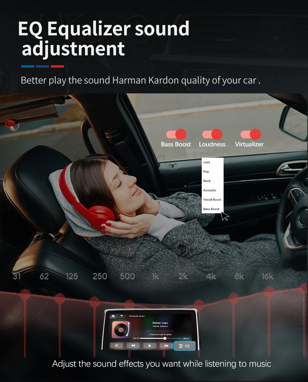 Adattatore Wireless Carplay, Magic Box Cavo a Wireless di Tipo C, Bluetooth Ottocast 5.0 Wifi per Adattatore Wireless Android Auto per IOS9 e Versioni Successive