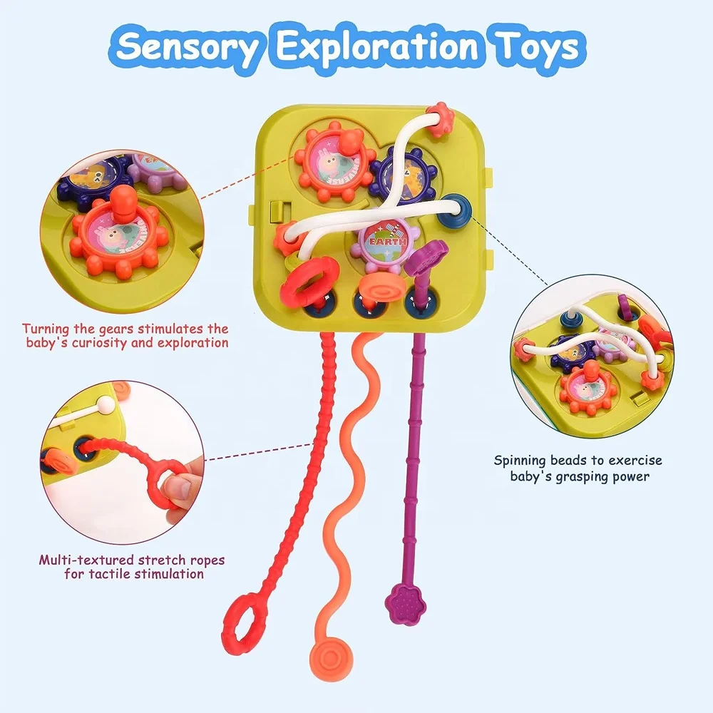 SIMAO TOYS Classeur De Communication Par Pictogrammes – Type PECS Makaton – Autisme TSA – Support Visuel A5 – Polypropylène – 8 Images Incluses
