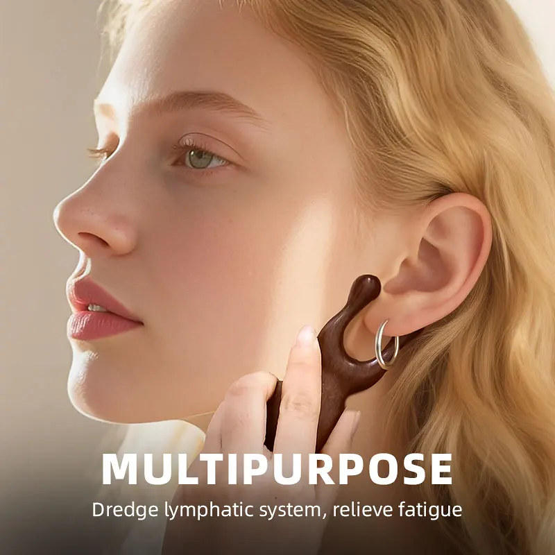 L-B0105 Sandalwood Wood Gu Sha Face Massage Comb for Nose Eye Face Hf944984dbf9947ca8f8ba3a19ba2af15T