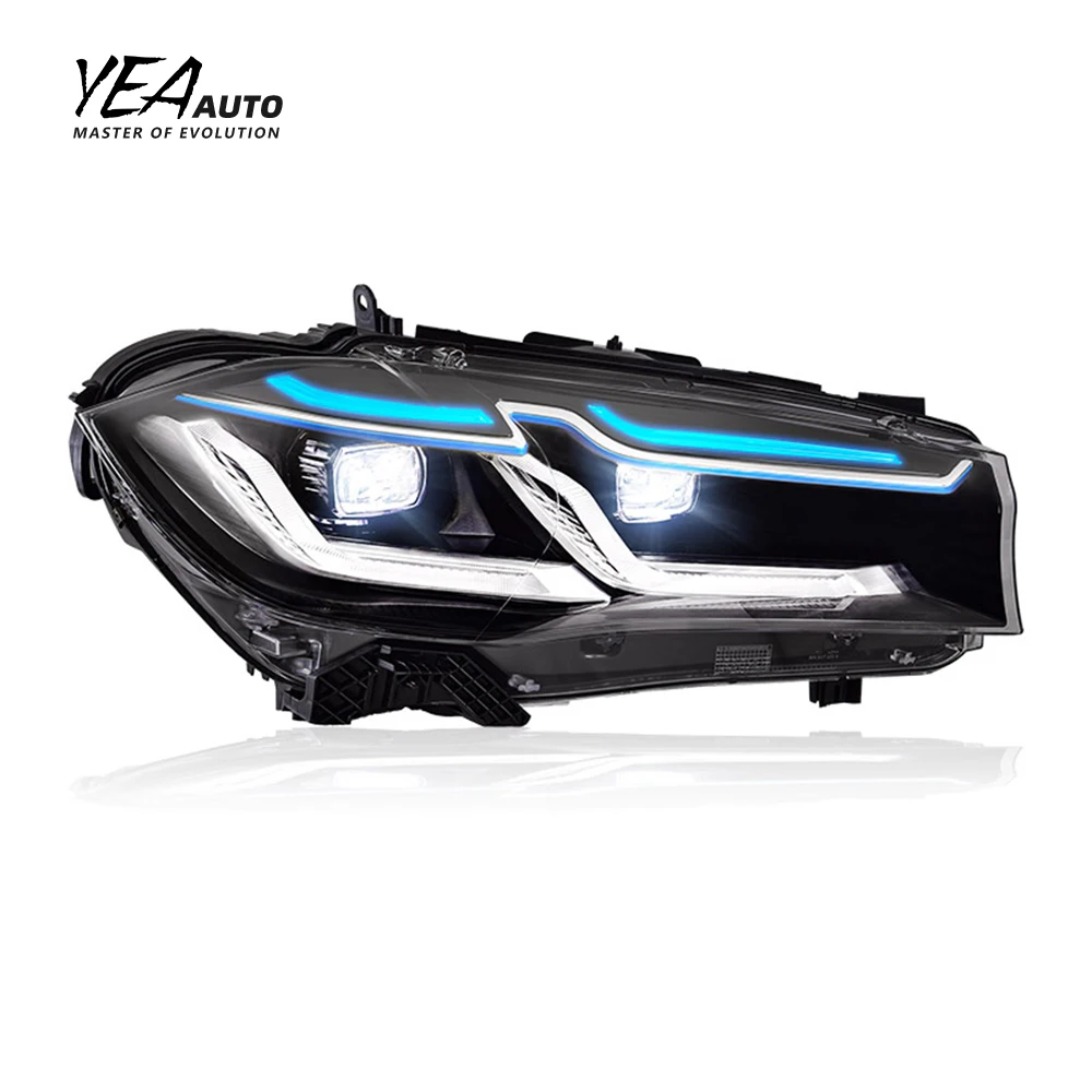 product upgade to g30 lci style laser head light led for bmw x5 f15 headlights 2014 2015 2017 x6 f16 led headlight plug and play-16