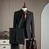 Negro [traje + chaleco + pantalón]