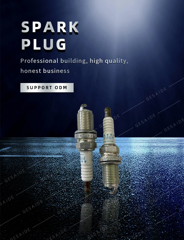 Auto Spare Parts Metallic Black Car Accessories Engine Spark Plug