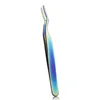 Clip doble curvado [titanio Chapado en color]