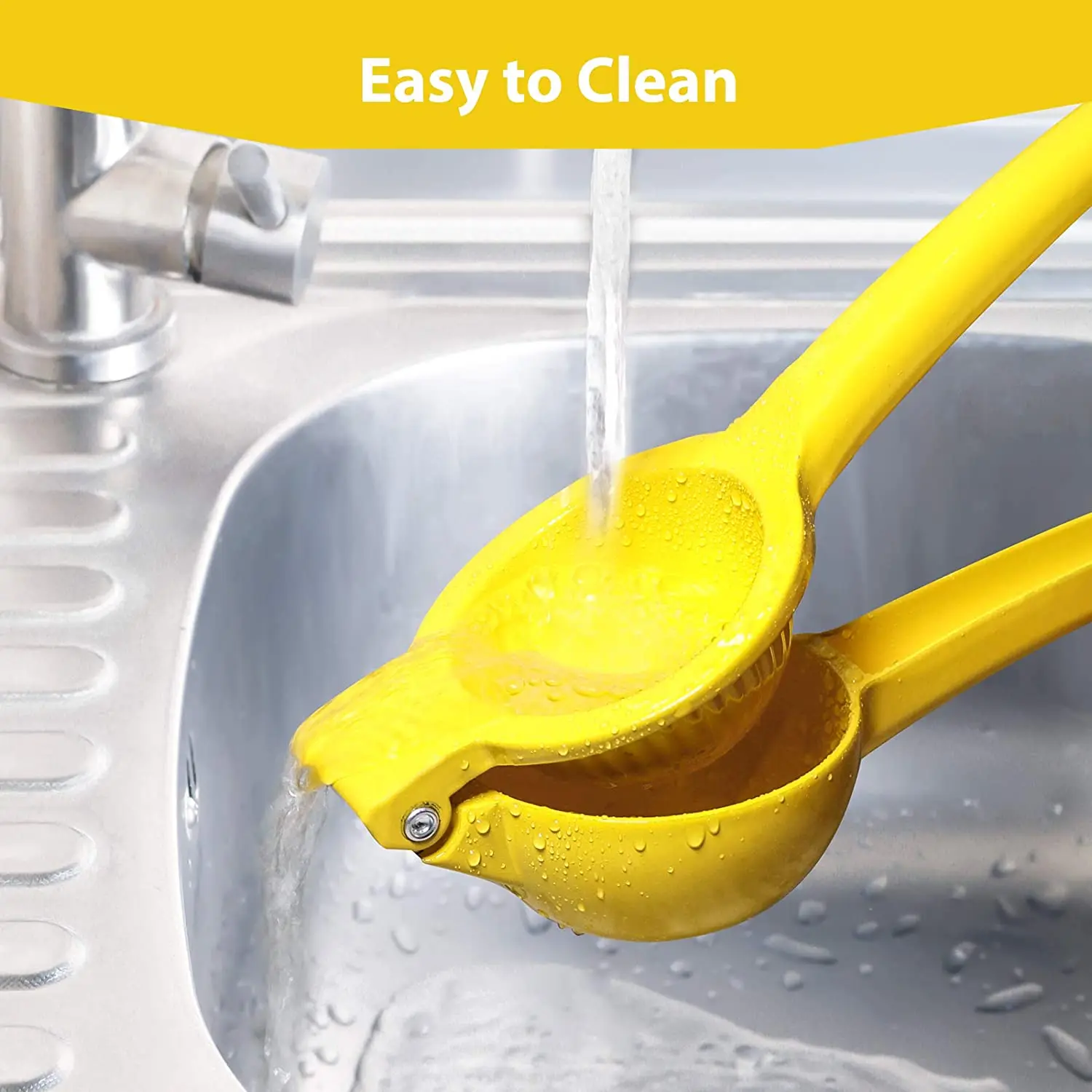 Manual Lemon Squeezer Heavy Duty Juice Extractor Single Press Hand Lime Citrus Fruit