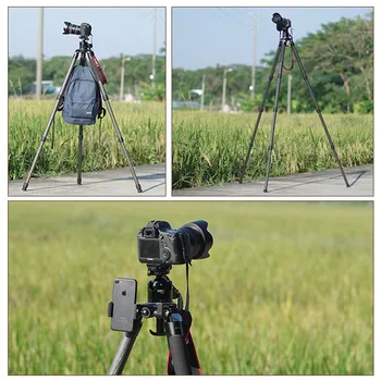 Big Heavy Duty Carbon Fiber Tripod, New Design Professional Video Camera Tripods detail image