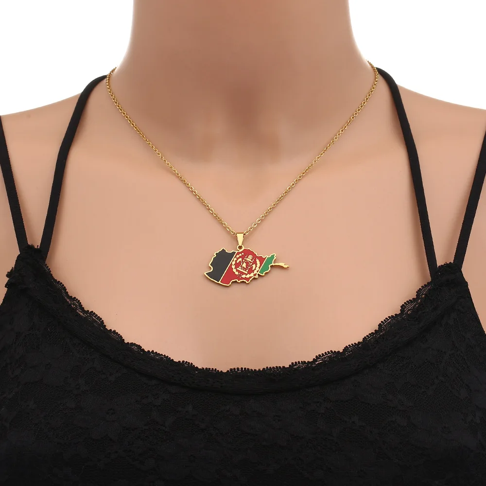 Map Necklace