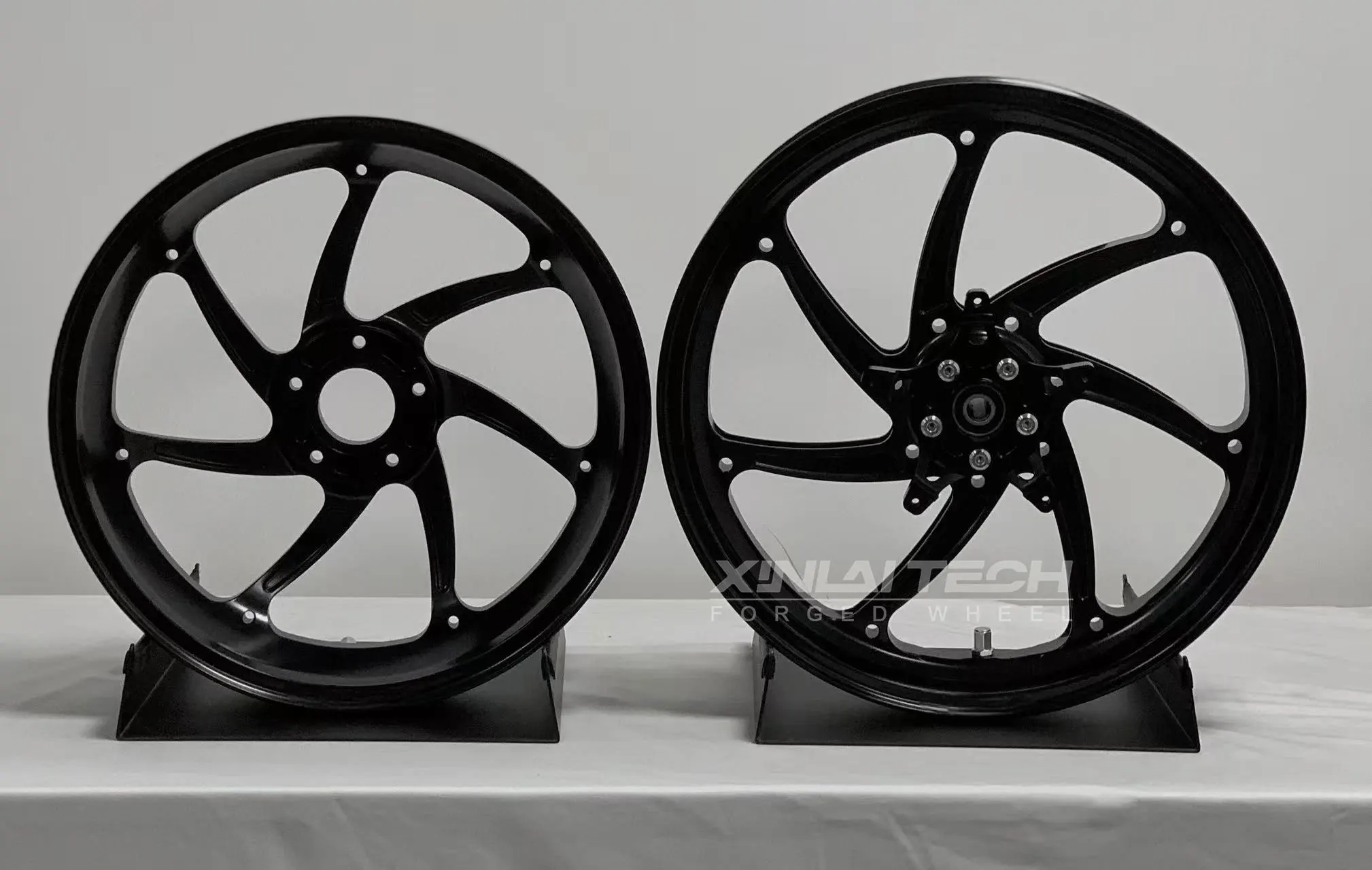 XL Forged Sportbike Wheels Custom Racing Motorcycle Wheels Sportbike Forged Rims for APRILIA RS660 RSV4 SRMAX Supermoto Wheels - Image 3