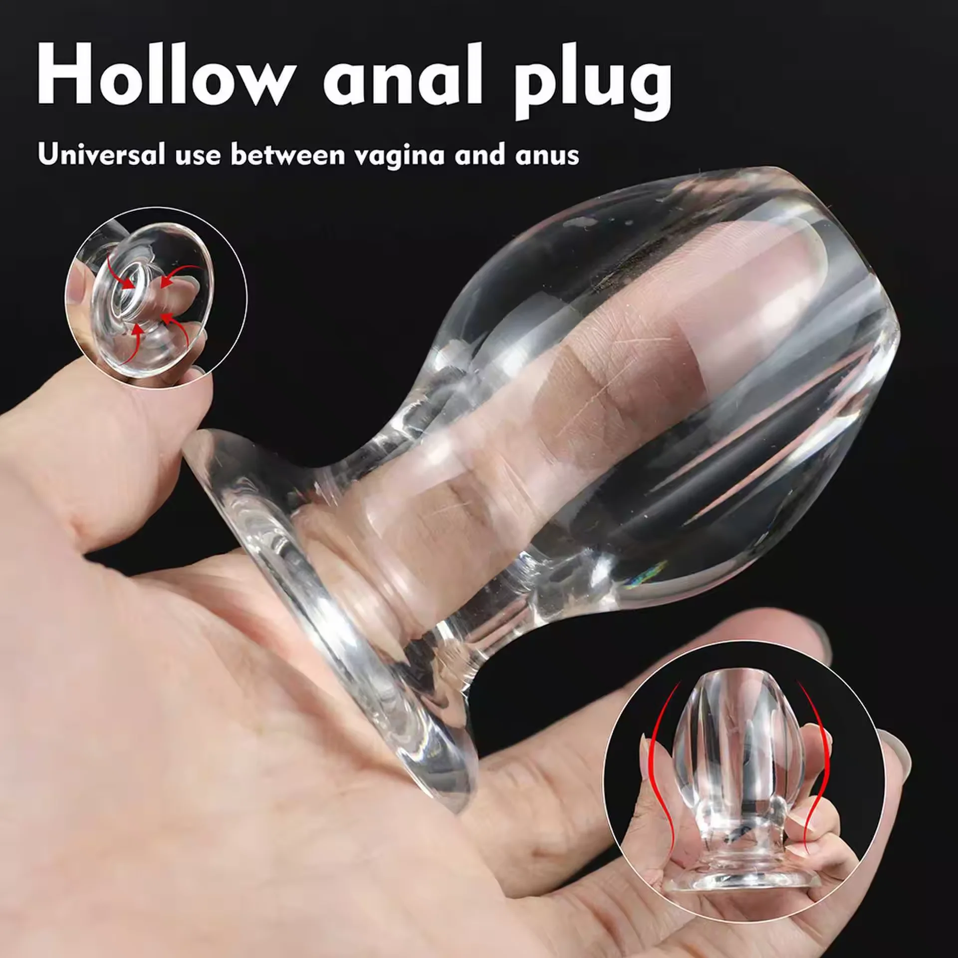 Hot Selling Transparent Expanding Hollow Anal Plug Anal Snoop Enema  Cleaning Masturbation Device Sex Toys for Adult Gay Couples| Alibaba.com