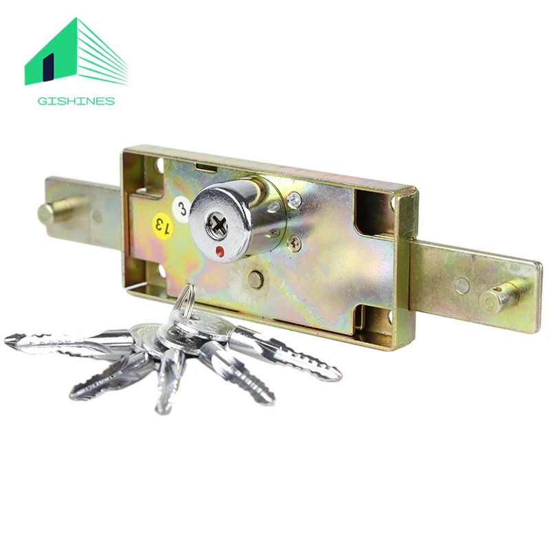 Two-sided Roller Shutter Door Latch Bolt Reliable Rolling Door Locks Perfect for Roll-up Gate Security