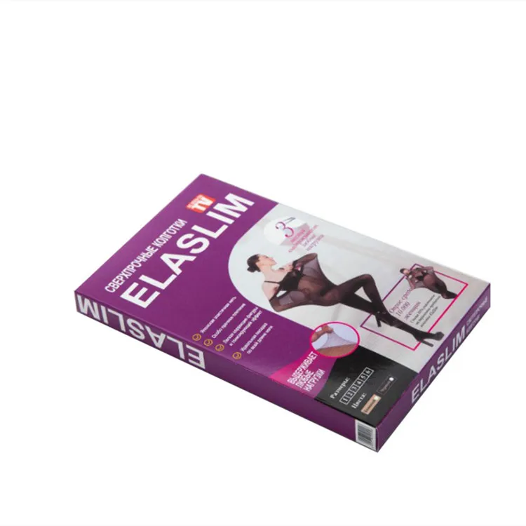 Sock Packaging Sleeve Paper hang Tag Socks Packaging Design