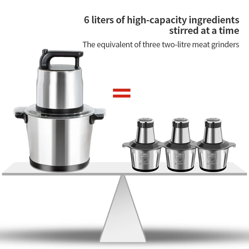 Machine Automatique à Piler 5L - Pour Igname, Fufu, Plats Africains - Acier Inoxydable
