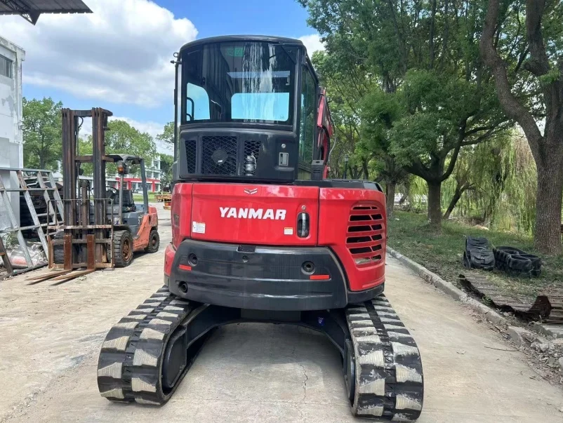 Automatic  5 Tons YANMAR VIO55  Mini Used Excavator yanmar 55 Digger Japan Brand Used Hydraulic Crawler Excavators