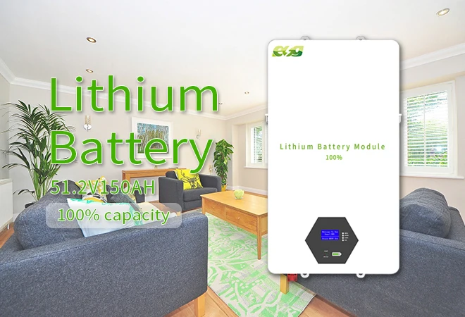 ESG 8 Years Warranty Solar New Energy Storage Phosphate 7kwh Power Wall Pack Lifepo4 48v 150ah Lithium Ion Battery