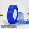 1040#Cinta de organza azul real de 2 cm, 50 yardas