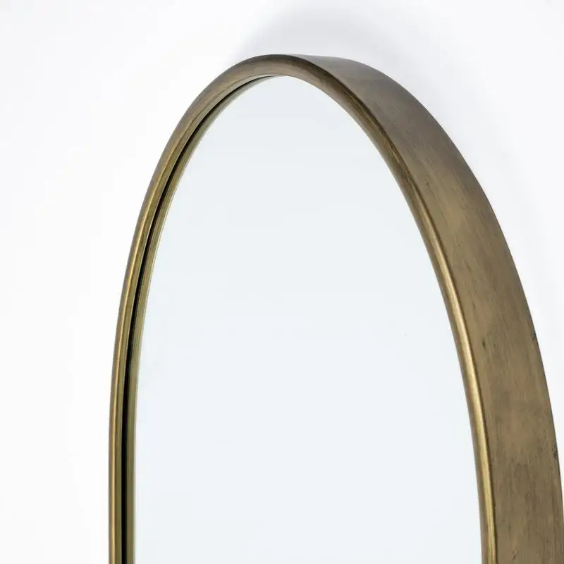MDF Arched Simple Modern Frame Large Full Length Floor Dressing Mirror Wall Decoration Mirror