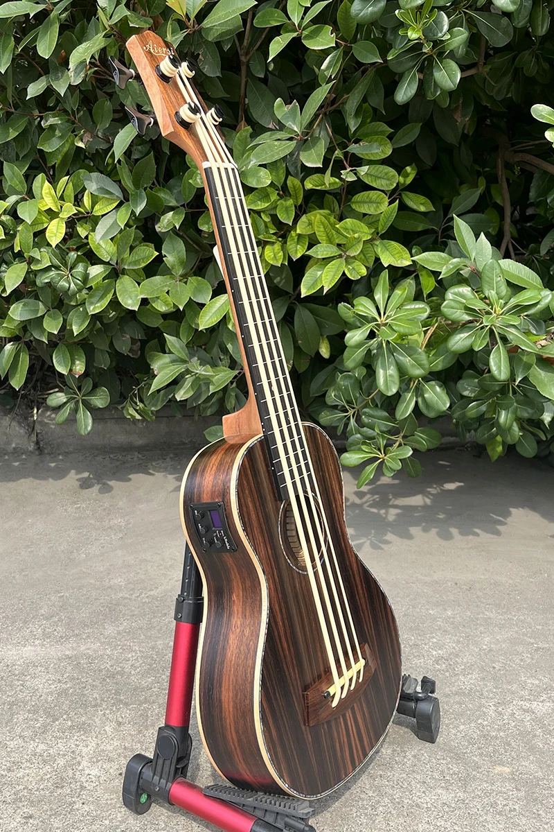 Aiersi Electric Bass Ukulele - High Quality & Customizable