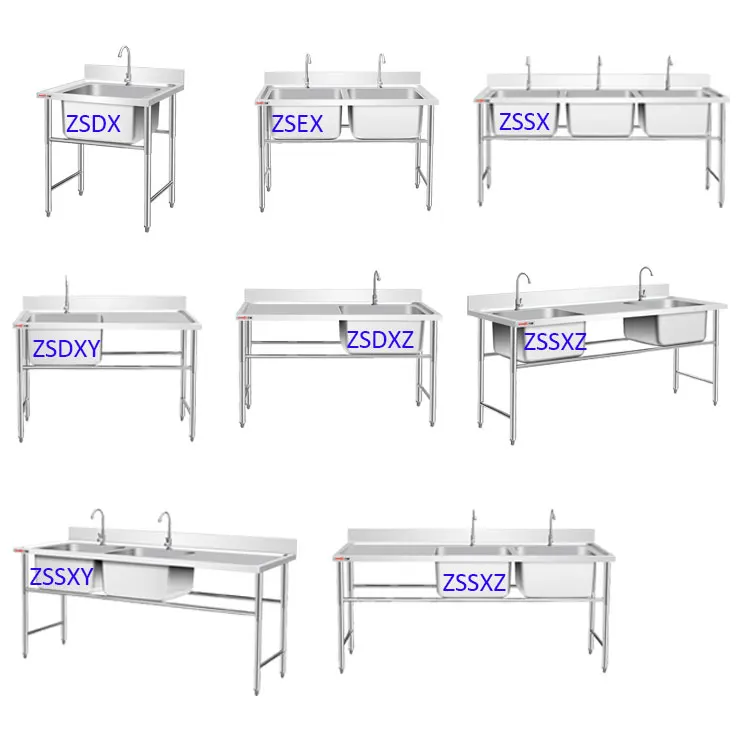 Double Bowl Stainless Steel Corner Sink Stainless Steel Kitchen Sink Factory