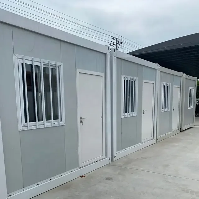 Stable Structure Cheap Light Steel Prefab Container House in South Africa