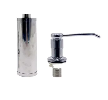 Compact Size  hand soap dispenser stainless steel premium kitchen soap dispenser sink soap dispenser