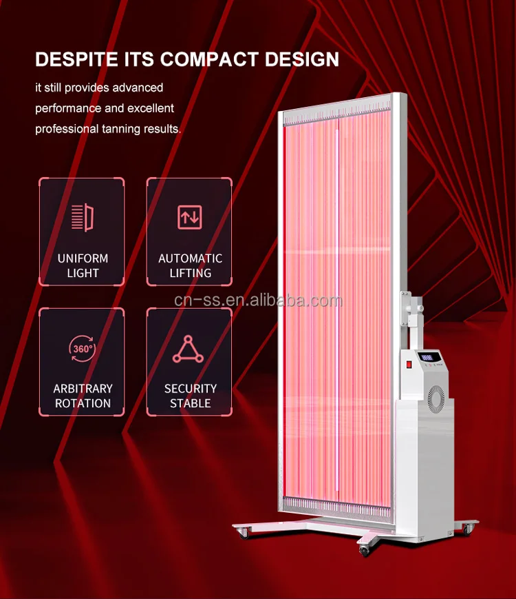 Factory Wholesale Red Light Therapy Bed For Fine Lines Facial Redness Low Light Yellow Red Light