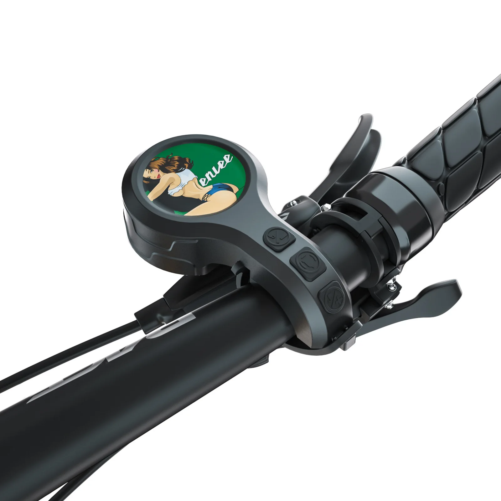 Хит продаж водонепроницаемый велосипедный Звонок ENLEE супер громкий звонок 130 децибел зарядка через USB электронный для горного и дорожного велосипеда