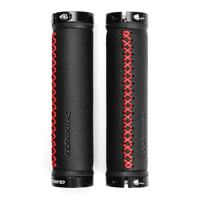 2021 Promend Bicycle Handlebar Grips Custom Pu Leather Hand Made Bicycle  Handlebar Grip Handle Mtb Road Mountain Bike Good Grips
