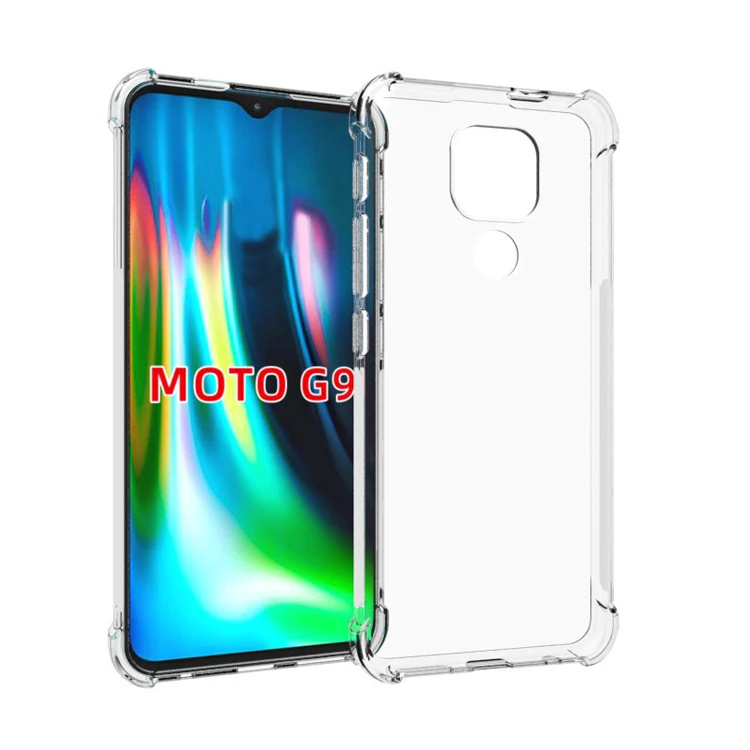 Clear Slim Gel Soft TPU Smartphone Case Cover New Design Shockproof Protection for Motorola Moto G9 Play Xiaomi Mobile Phones factory