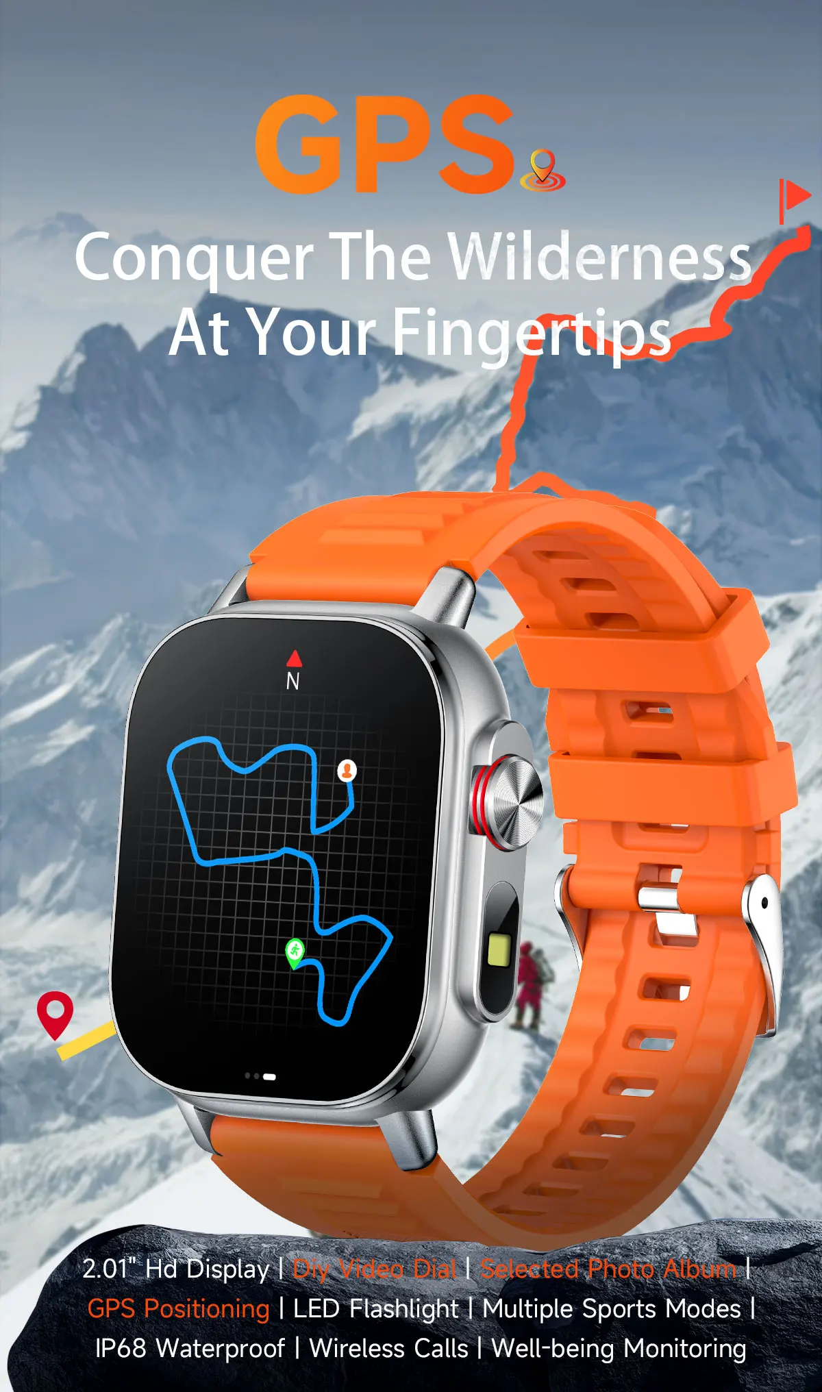 Welcome OEM Order, Factory Whole Selling Snavnet G300 Outdoor Smart Watch 2025 Tft Ip68 Fitness Tracker Bt Calling Voice Assistant Heart Rate Gps Smart Watch For Men - Buy Fitness Tracking Smart Watch square Shape Smart Watch sleep Monitoring Smart Watch tft Display Smart Watch silica Gel Band Smart Watch android Smart Watch blood Pressure Tracking Watch