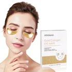 Best Effective Removes Dark Circle Gold 24k Gel Pack Collagen Crystal Pad Eye Mask Patch