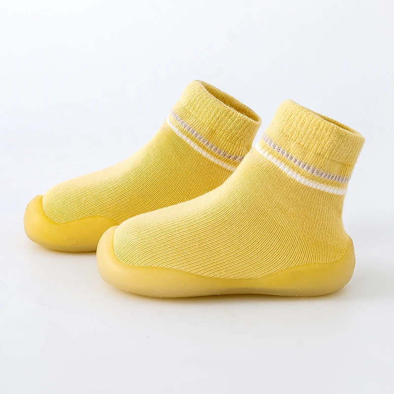 Autumn Toddler Shoes Baby Boys Girls Solid Color Children Socks Shoes