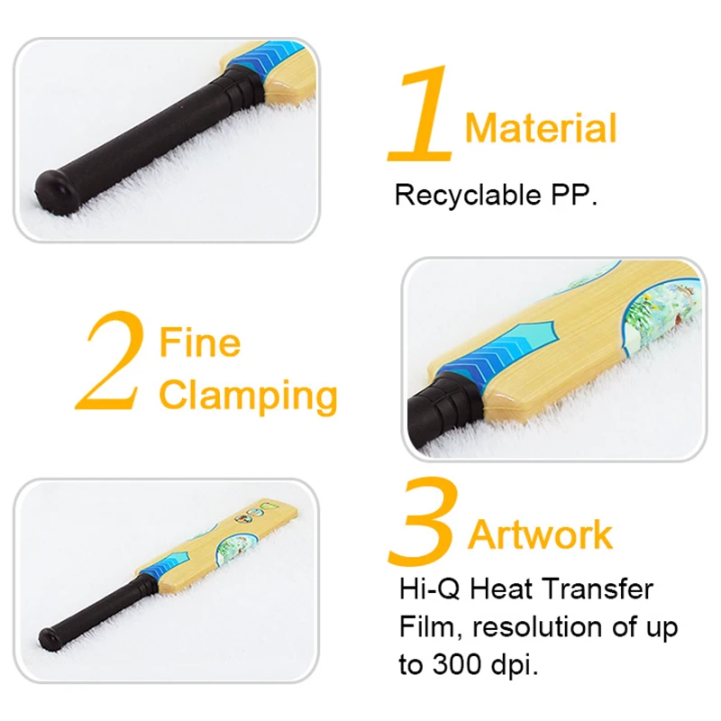 Прямая поставка с завода, пластиковая детская бита для крикета размером 44 см