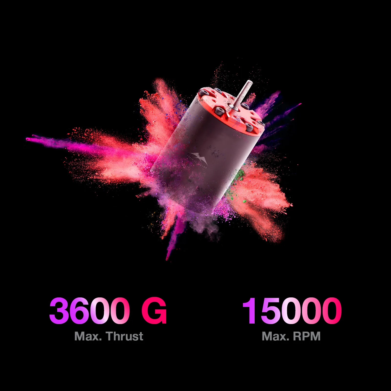 High Torque 15000 RPM Brushless DC Motor with 1200W Max Power and 3600g Max Thrust for Underwater Thruster Applications