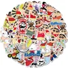 50 piezas Crayon Shin Chan pegatinas