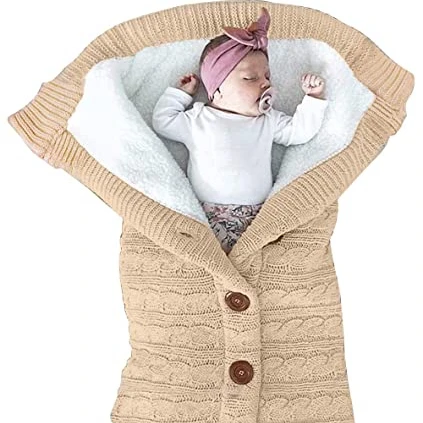 Kaki Nouveau Ne Pepiniere Couverture Chaude Confortable Et Doux Tricote Couverture Polaire Buy Nouveau Ne Bebe Pepiniere Swaddle Bebe Couverture Chaude Confortable Et Doux Tricote Couverture Polaire Swaddle Tricote Deforme Bebe Couverture Sherpa Polaire