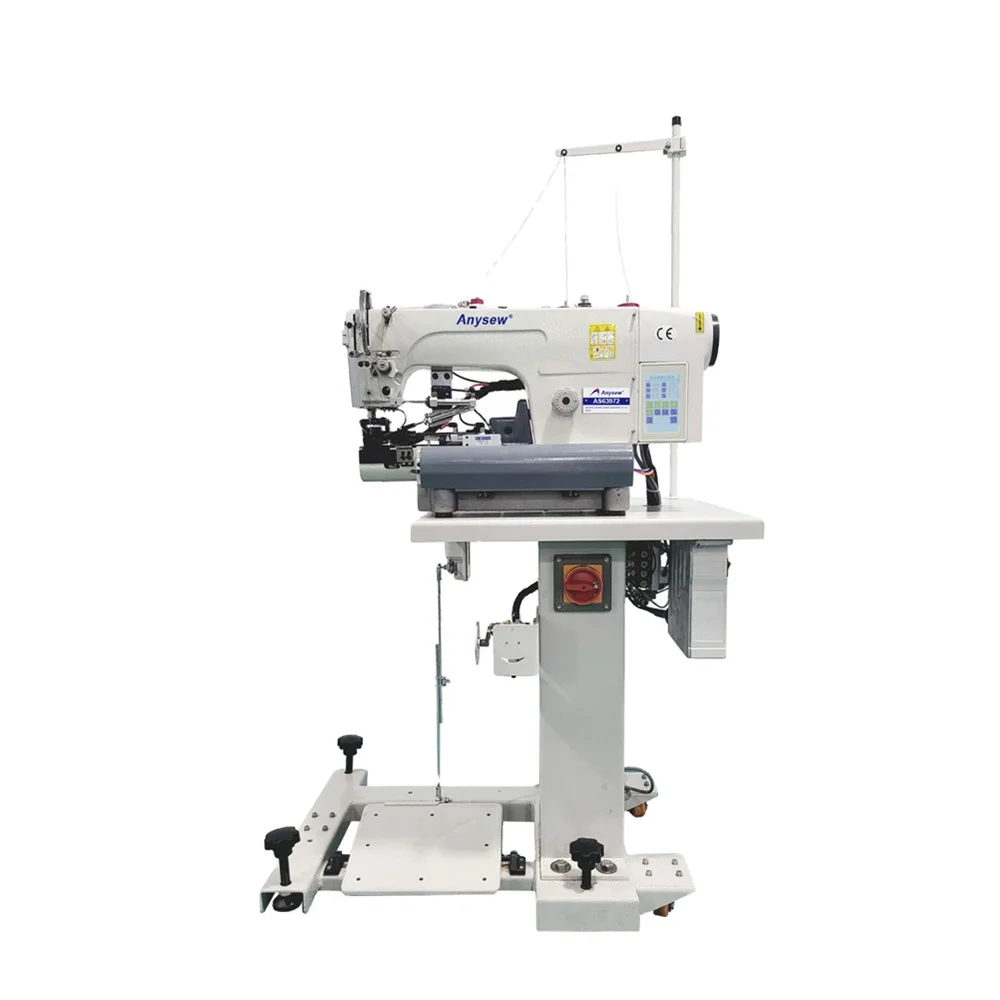 AS63972 Electronic-control lockstitch and chainstitch hemming on trouser bottoms and sleeves machine