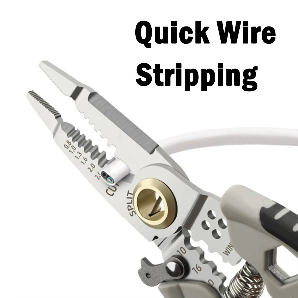 OEM 9 in 1 Multifunctional Electrician Cable Cutter Wire Stripper Tool Plier Crimping Tools