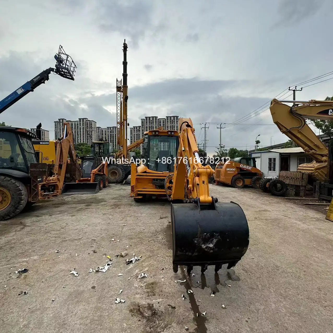 For Sale Used Jcb 4cx Backhoe Loader With 100 Hp. Its In Good