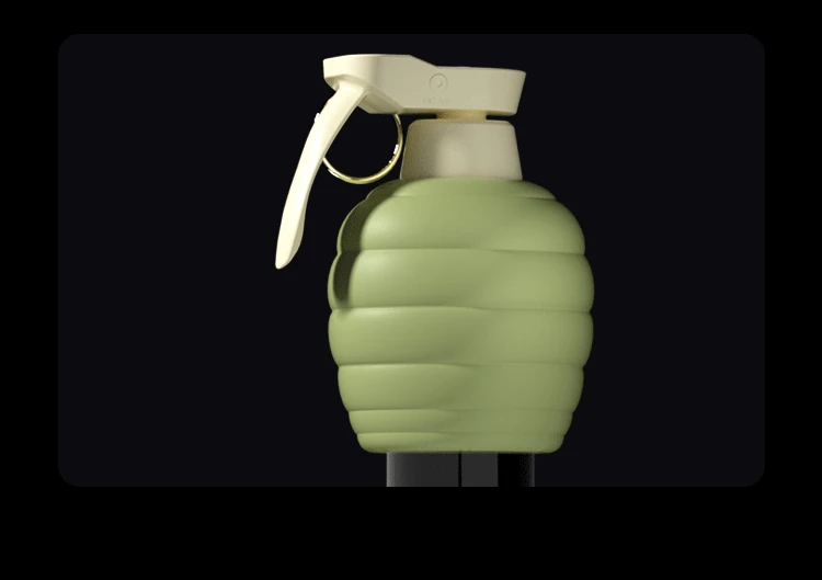 Hand Grenades Male Masturbator Cup Electric Oral Sex Exerciser Machine